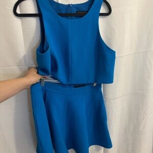 Blue Two-Piece Set